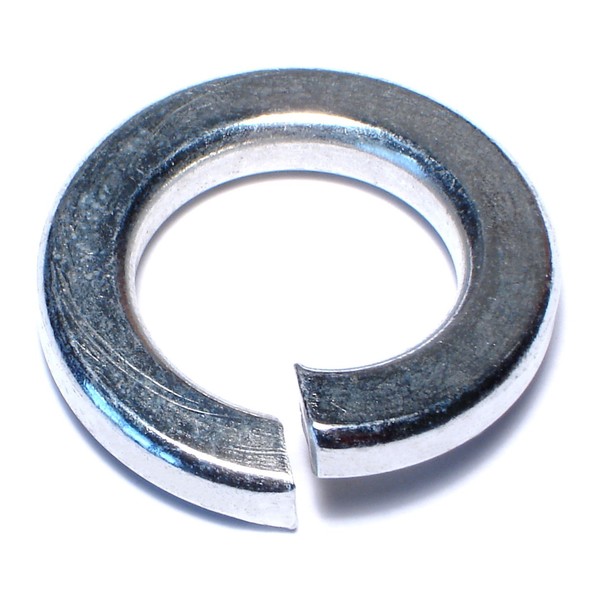 Midwest Fastener Split Lock Washer, For Screw Size 7/8 in Steel, Zinc Plated Finish, 15 PK 50727